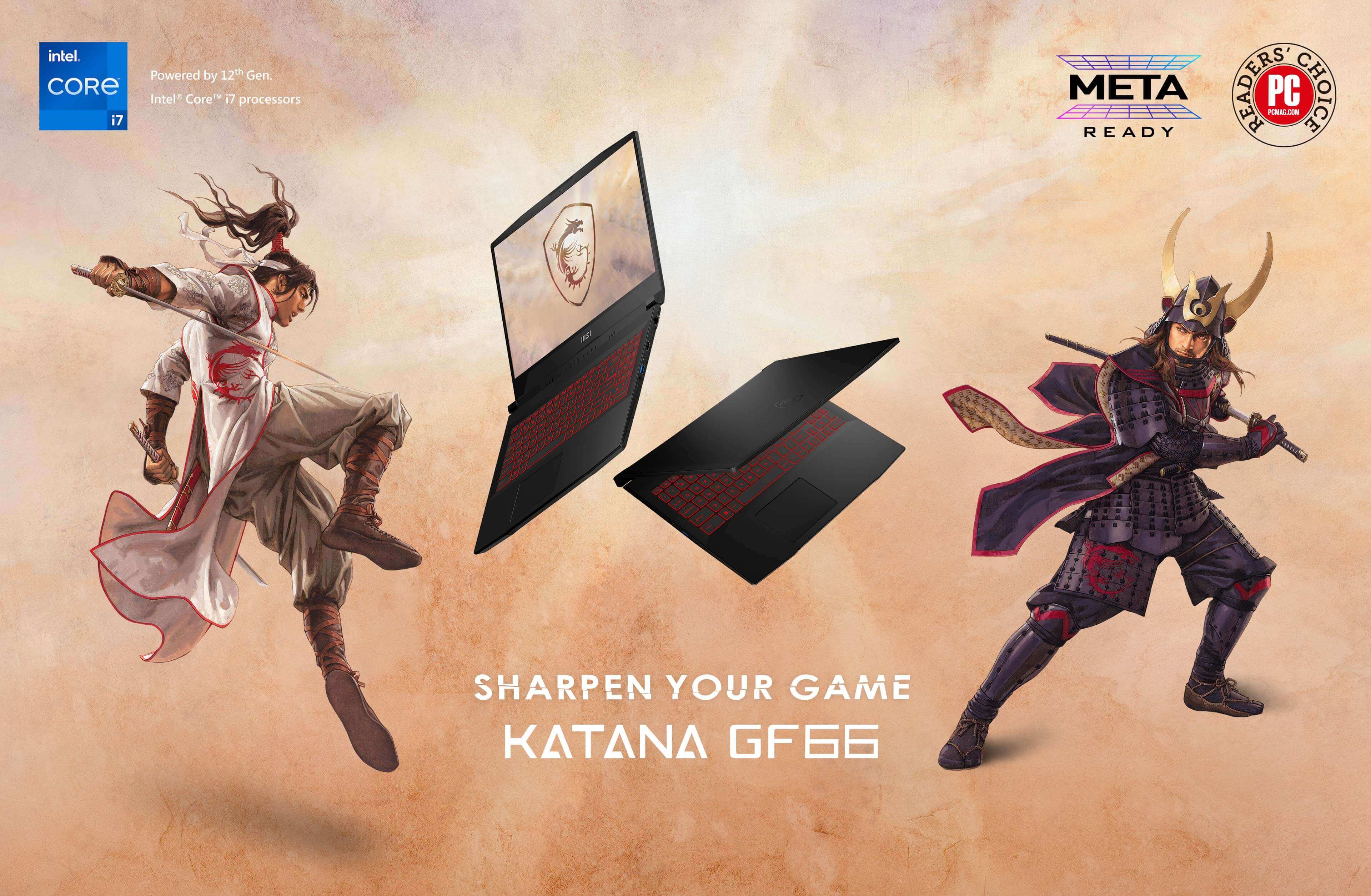 Katana GF series gaming laptop